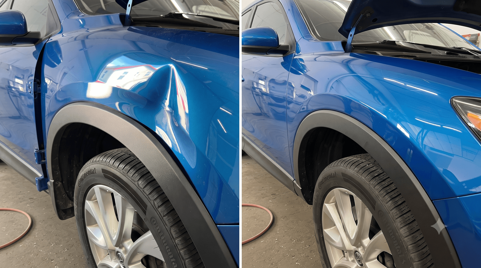 Paintless dent removal service